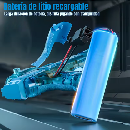 GlowShot – Pistola Automática con Luces