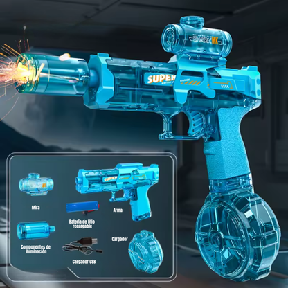 GlowShot – Pistola Automática con Luces